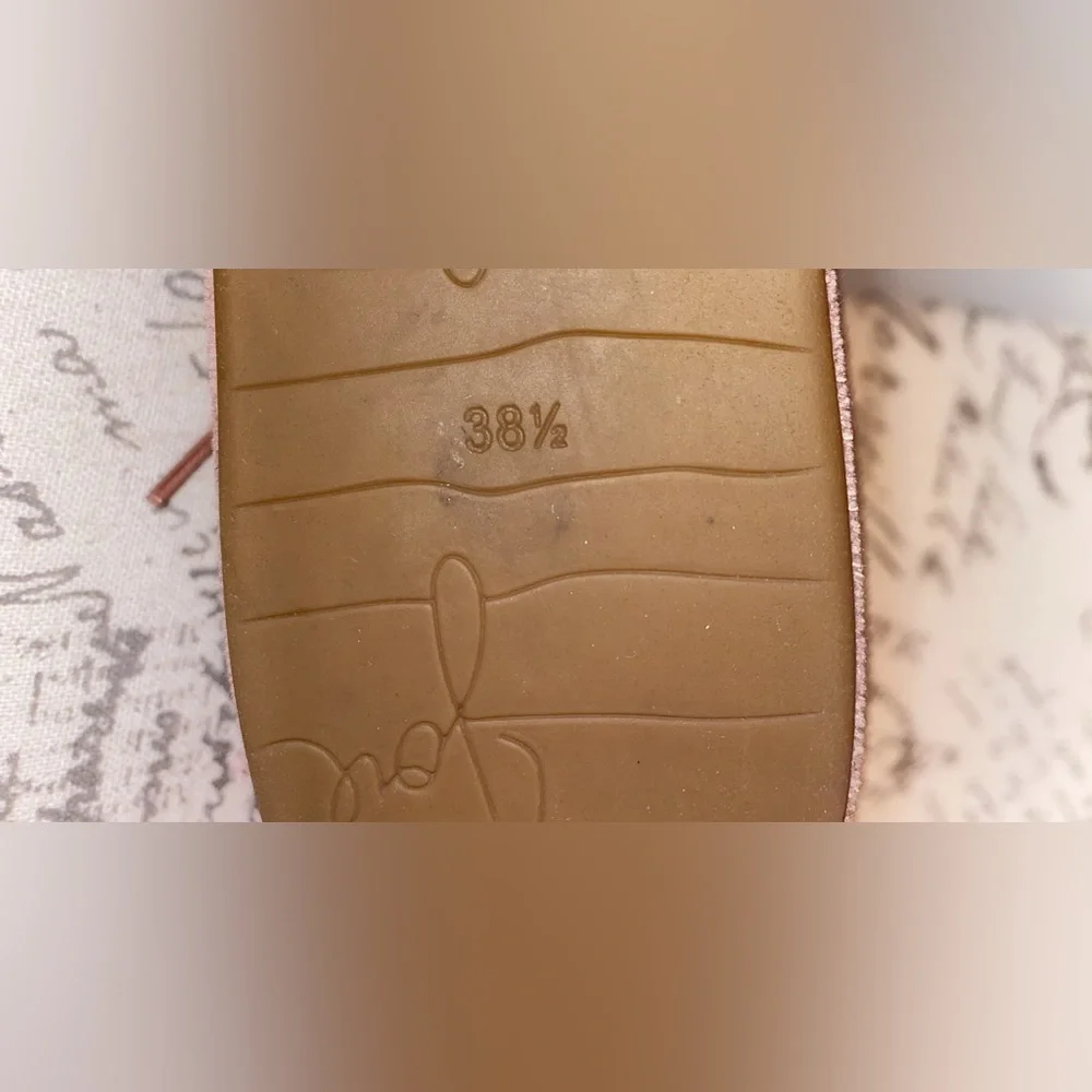 Joie rose gold suede shoes - Picture 7 of 8